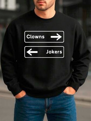 Clowns the left jokers to - clowns,