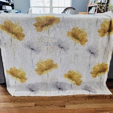 DKNY Curtains Gray Yellow