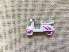Vintage Polly Pocket Scooter Fun White Figure 1994