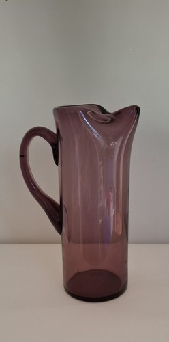 Vintage blenko amethyst - vintage, hand