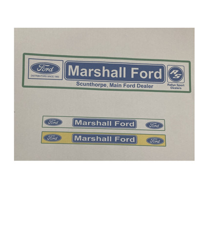 Rear window sticker and - , number