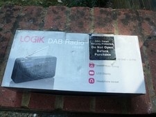 Logik L2DAB12 Portable DAB FM Radio /Black  ( Boxed)