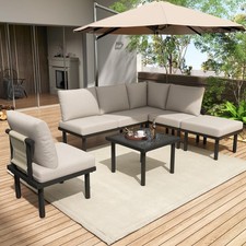 Garden Lounge Set 6 Seater