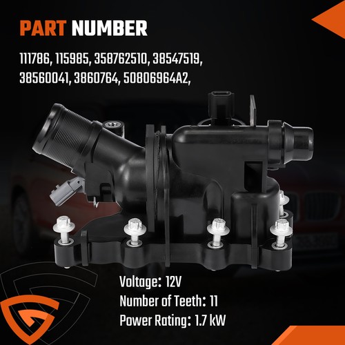 Thermostat coolant housing - thermostat,