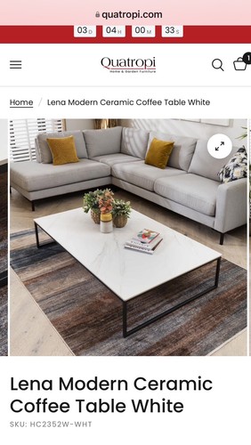 Large coffee table modern - large,