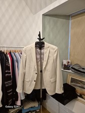 Moss London Mens Cream Suit