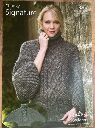Stylecraft 8367 ladies - ladies, batwing