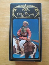 Fort Royal Review Native American Indian, mounted in 120mm scale.