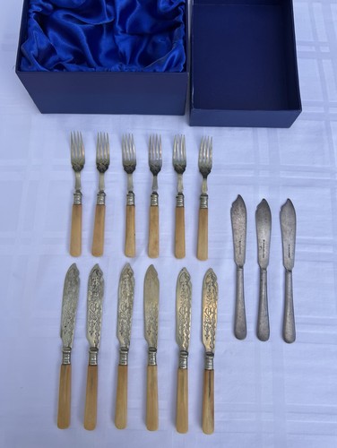 Vintage cutlery set - 15-pc,