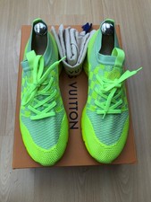 Louis Vuitton Trainer Sneaker Fastlane Shoes Damier Yellow Mens UK 7 US 8 41 NEW