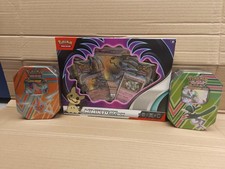 Pokemon TCG: Mimikyu Ex Box Booster Packs & two hidden potential tins bundle lot