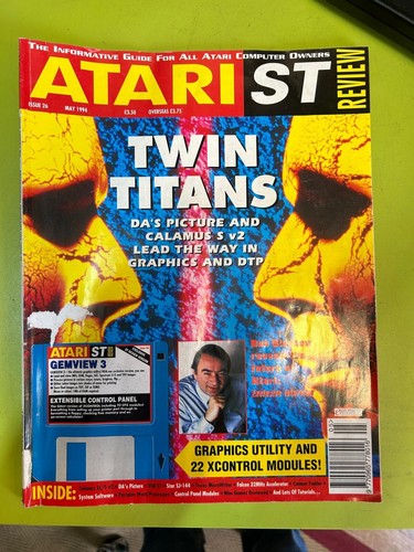 Atari review magazine - atari,