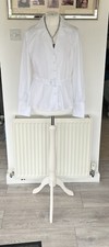 Ladies Luxury Hawes & Curtis Boutique White Fitted Shirt Uk 14 Free p&p 