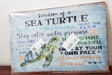 Wisdom Of A Sea Turtle Metal