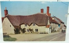Vintage Postcard The Crown Hotel Marnhull Dorset Posted 1978 