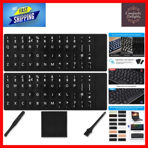 English keyboard stickers - english,