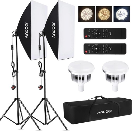 Andoer softbox lighting kit - andoer,