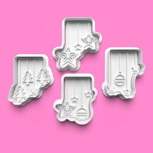 Hanging christmas items cookie - hanging,