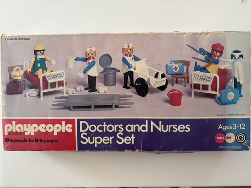 Vintage 1970s marx playpeople - vintage,