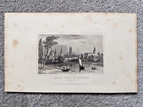 Oxford from the meadows - oxford,,