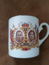 1937 George VI Coronation Commemorative Mug