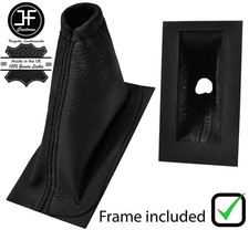 BLACK STITCH LEATHER HANDBRAKE