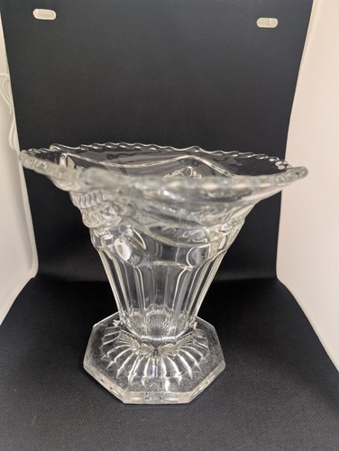 Vintage large clear - , glass