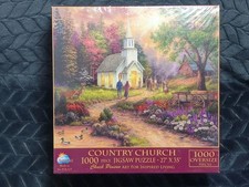 SunsOut "Country Church" 1,000