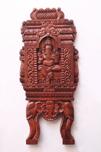 Ganesha kavadi wooden - kavadi, panel