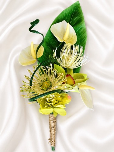 Artificial tropical wedding - artificial,