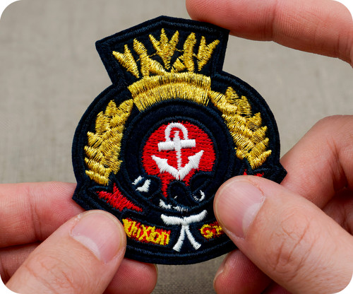 Navy officer cap badge - officer, anchor