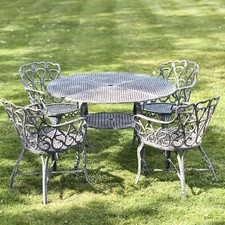 Deluxe Antique Silver Four