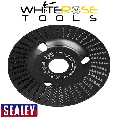 Sealey wood carving disc 115mm - disc,