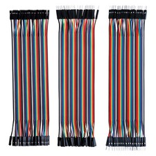 40PCS DUPONT JUMP WIRE ARDUINO JUMPER BREADBOARD CABLE LEAD HOBBY GPIO RIBBON