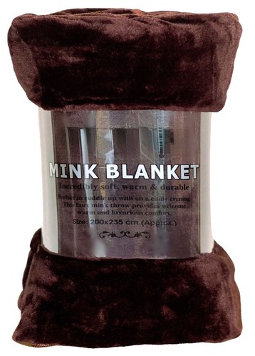Extra large thick mink - mink, faux