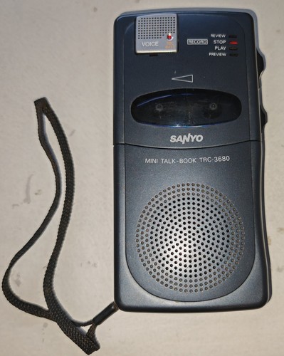 Sanyo mini talk book trc - mini, trc-3680