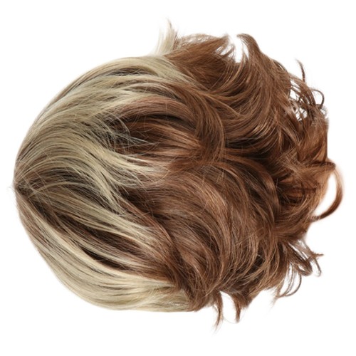 Curly short wig gradient - curly,