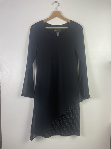 Frank lyman black long chiffon - frank,