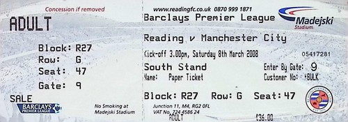 Reading manchester city - v,