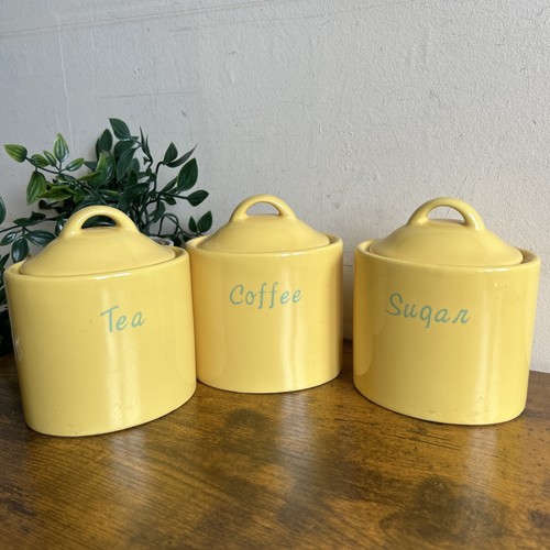 Vintage yellow ceramic kitchen - vintage,