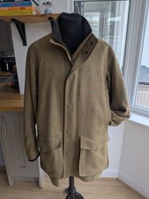 MUSTO Green Wool Tweed Country