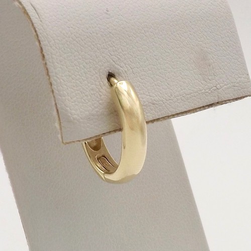 14k gold chunky oval gypsy - 14k,