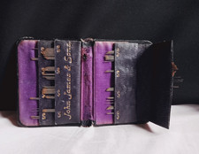 Antique John James & Sons Redditch English Leather Needle Case