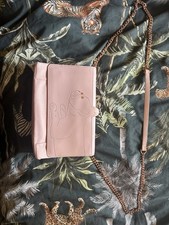 Ted Baker Pink French Bulldog Cross Body Bag Used Condition