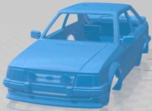 Ford escort xr3 1983 - 3,