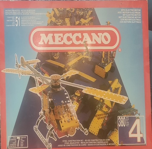 Meccano vintage motorized - meccano, set