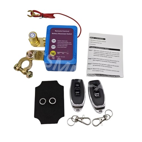 Car battery disconnect relay - disconnect,
