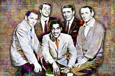 Rat Pack Pop Art 20x30in