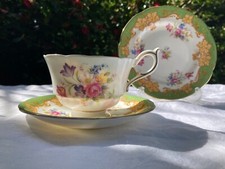 Paragon China Tea Trio Green