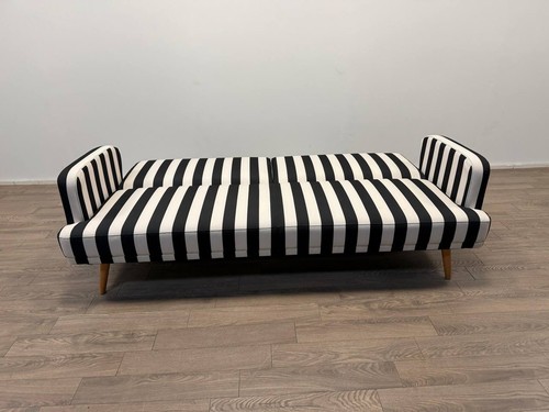 Andy black white sofa bed - bed, clic